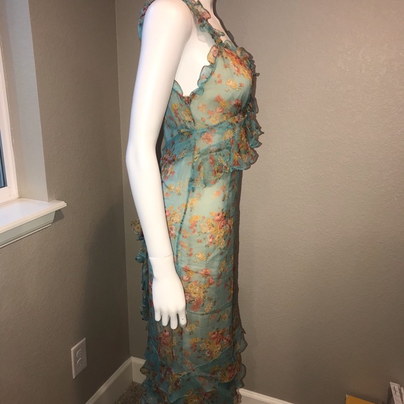 Sz 26/40 Dolce & Gabbana delicate silk dress - Picture 5 of 8